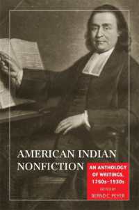 American Indian Nonfiction : An Anthology of Writings, 1760s-1930s