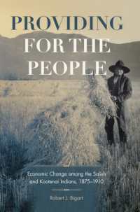 Providing for the People : Economic Change among the Salish and Kootenai Indians, 1875-1910 (The Civilization of the American Indian Series)