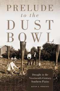 Prelude to the Dust Bowl : Drought in the Nineteenth-Century Southern Plains