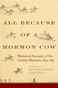 All Because of a Mormon Cow : Historical Accounts of the Grattan Massacre, 1854-1855