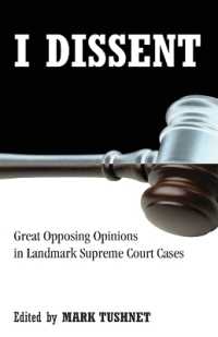 I Dissent : Great Opposing Opinions in Landmark Supreme Court Cases