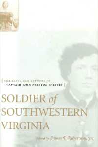 Soldier of Southwestern Virginia : The Civil War Letters of Captain John Preston Sheffey