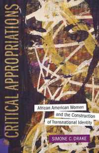 Critical Appropriations : African American Women and the Construction of Transnational Identity (Southern Literary Studies)