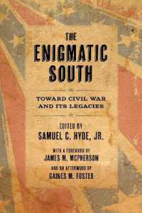 The Enigmatic South : Toward Civil War and Its Legacies