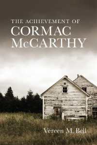 The Achievement of Cormac McCarthy (Southern Literary Studies)