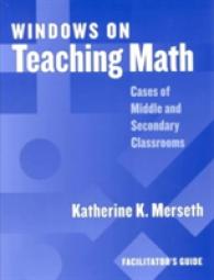 Windows on Teaching Math Facilitator's Guide : Cases of Middle and Secondary Classrooms