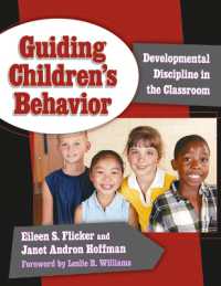 Guiding Children's Behavior : Developmental Discipline in the Classroom (Early Childhood Education Series)