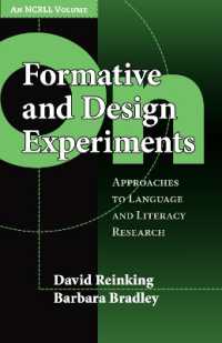 On Formative and Design Experiments : Approaches to Language and Literacy Research (Language & Literacy)