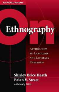On Ethnography : Approaches to Language and Literacy Research (Ncrll Collection)