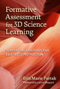 Formative Assessment for 3D Science Learning : Supporting Ambitious and Equitable Instruction