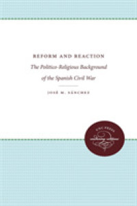 Reform and Reaction : The Politico-Religious Background of the Spanish Civil War