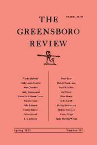 The Greensboro Review : Number 111, Spring 2022