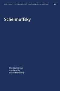 Schelmuffsky (University of North Carolina Studies in Germanic Languages and Literature)