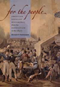 For the People : American Populist Movements from the Revolution to the 1850s （Large Print）