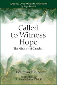 Called to Witness Hope : The Ministry of Catechist