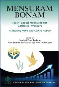 Mensuram Bonam : Faith-Based Measures for Catholic Investors