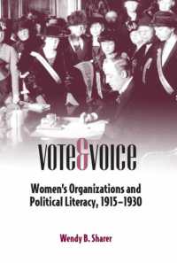 Vote and Voice : Women's Organizations and Political Literacy, 1915-1930 (Studies in Rhetorics and Feminisms)