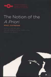 The Notion of the 'A Priori' (Studies in Phenomenology and Existential Philosophy)
