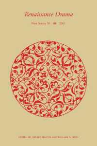 Renaissance Drama : Volume 39 (Drama & Performance Studies)