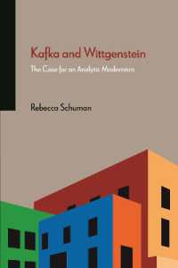 Kafka and Wittgenstein : The Case for an Analytic Modernism