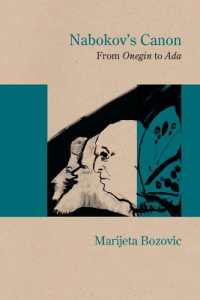 Nabokov's Canon : From Onegin to Ada (Studies in Russian Literature and Theory)