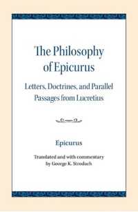 The Philosophy of Epicurus : Letters, Doctrines, and Parallel Passages from Lucretius