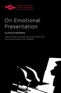 On Emotional Presentation (Studies in Phenomenology and Existential Philosophy)