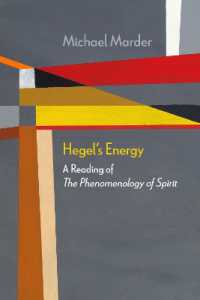 Hegel's Energy : A Reading of the Phenomenology of Spirit (Diaeresis)