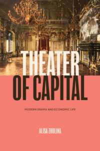 Theater of Capital : Modern Drama and Economic Life (Performance Works)