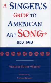 A Singer's Guide to the American Art Song: 1870-1980