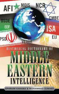 Historical Dictionary of Middle Eastern Intelligence (Historical Dictionaries of Intelligence and Counterintelligence)
