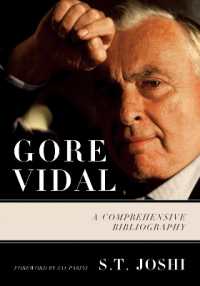 ゴア・ヴィダル書誌<br>Gore Vidal : A Comprehensive Bibliography
