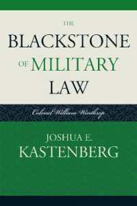 The Blackstone of Military Law : Colonel William Winthrop