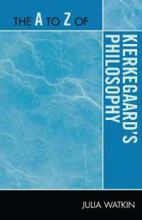 The a to Z of Kierkegaard's Philosophy (The a to Z Guide Series)