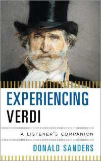 Experiencing Verdi : A Listener's Companion (Listener's Companion)