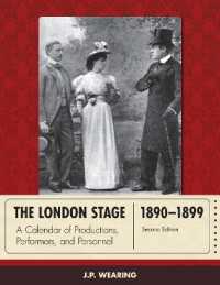 The London Stage 1890-1899 : A Calendar of Productions, Performers, and Personnel (The London Stage) （2ND）