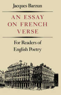 An Essay on French Verse : For Readers of English Poetry