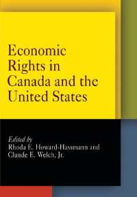 Economic Rights in Canada and the United States (Pennsylvania Studies in Human Rights)