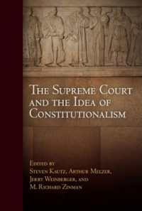 The Supreme Court and the Idea of Constitutionalism (Democracy, Citizenship, and Constitutionalism)