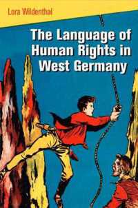 The Language of Human Rights in West Germany (Pennsylvania Studies in Human Rights)