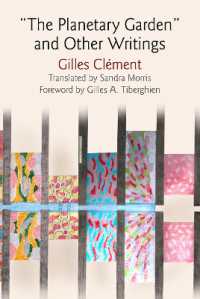'the Planetary Garden' and Other Writings (Penn Studies in Landscape Architecture)