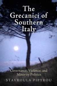 The Grecanici of Southern Italy : Governance, Violence, and Minority Politics