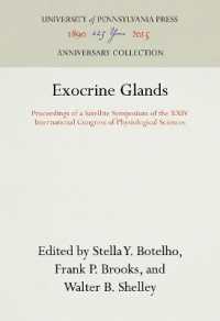 Exocrine Glands : Proceedings of a Satellite Symposium of the XXIV International Congress of Physiological Sciences (Anniversary Collection)