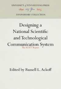 Designing a National Scientific and Technological Communication System : The SCATT Report (Anniversary Collection)