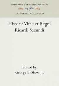 Historia Vitae et Regni Ricardi Secundi (Haney Foundation Series)