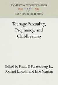 Teenage Sexuality, Pregnancy, and Childbearing (Anniversary Collection)