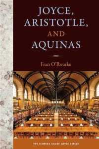 Joyce, Aristotle, and Aquinas (The Florida James Joyce Series)