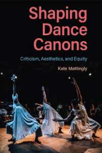 Shaping Dance Canons : Criticism, Aesthetics, and Equity