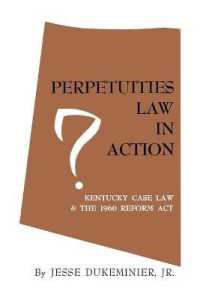 Perpetuities Law in Action : Kentucky Case Law and the 1960 Reform Act