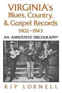 Virginia's Blues, Country, and Gospel Records, 1902-1943 : An Annotated Discography